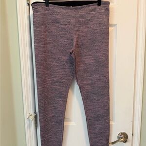 Tuff Athletics Kids Pink Heathered Leggings